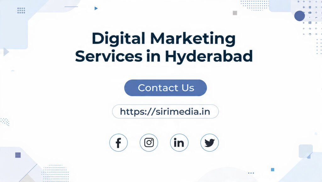 Digital marketing services inHyderabad