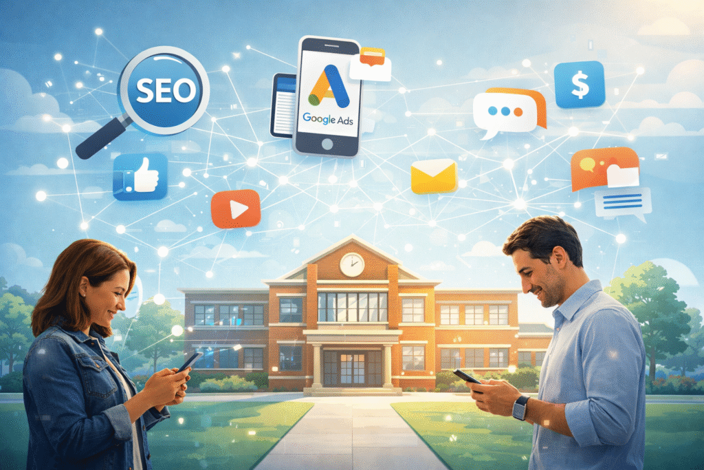 Best Digital marketing strategy for schools
