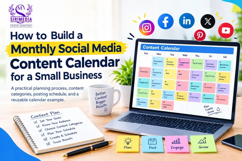 social media content calendar