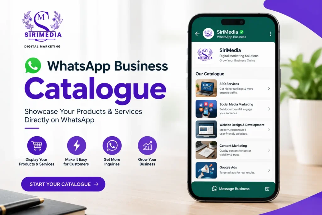 WhatsApp Business catalogue
